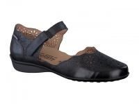 Chaussure mobils sandales modele florina perf noir